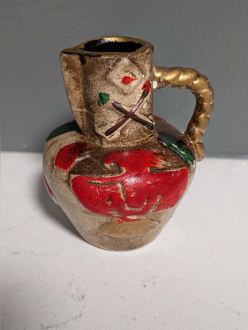 Vintage Vase Native American Thunderbird Souvenir, great gift or home decor